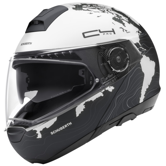 Vyklápěcí přilba SCHUBERTH C4 PRO Magnitudo White